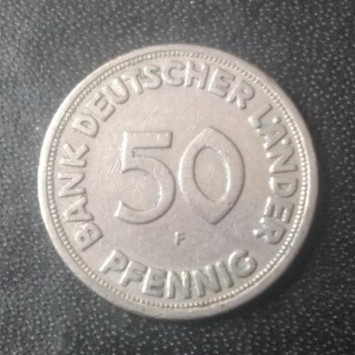 50 пфеннигов 1949 (F) Германия