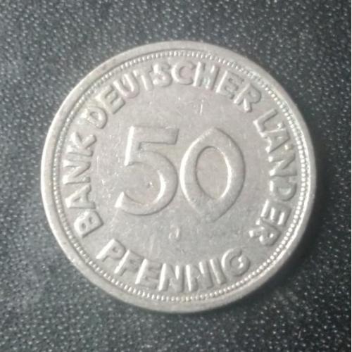 50 пфеннигов 1949 (J) Германия