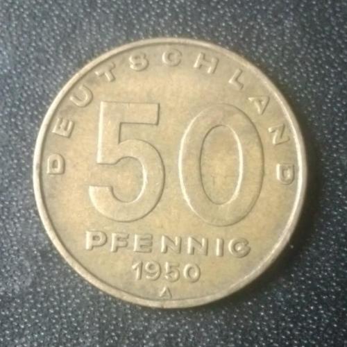 50 пфеннигов 1950 (A) Германия 