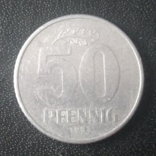 50 пфеннигов 1958 Германия