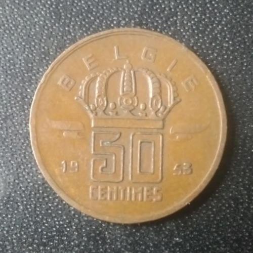 50 сантимов 1953 Бельгия