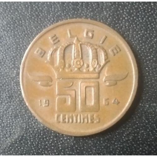 50 сантимов 1964 Бельгия