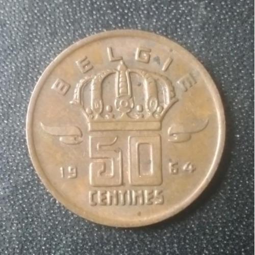 50 сантимов 1964 Бельгия