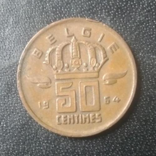 50 сантимов 1964 Бельгия