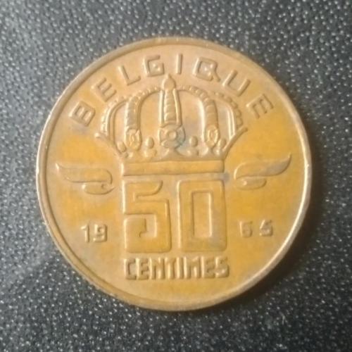 50 сантимов 1965 Бельгия