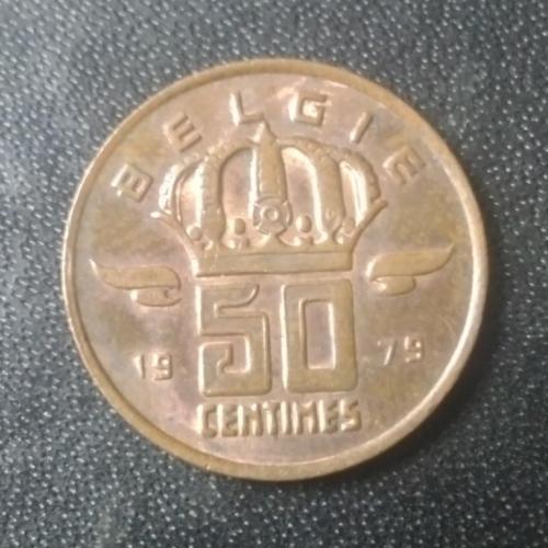 50 сантимов 1979 Бельгия