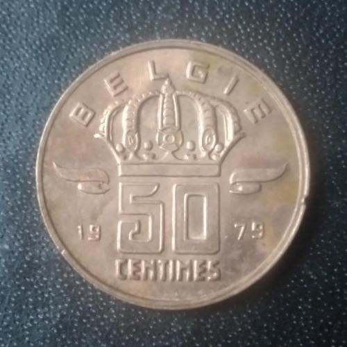 50 сантимов 1979 Бельгия
