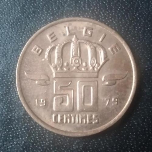 50 сантимов 1979 Бельгия