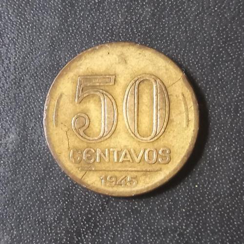 50 сентаво 1945 Бразилия