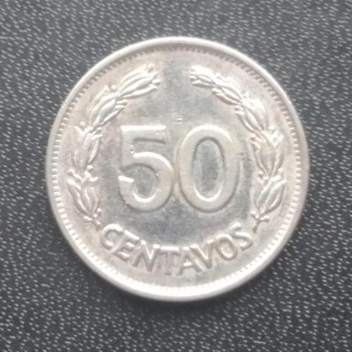 50 сентаво 1974 Эквадор