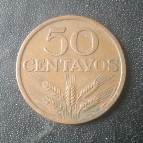 50 сентаво 1974 Португалия