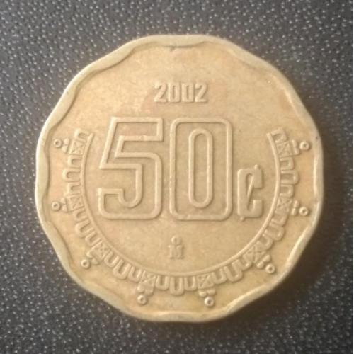50 сентаво 2002 Мексика