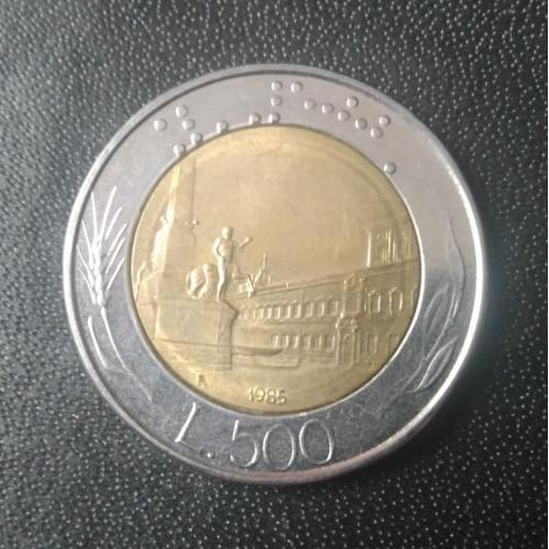  500 лир 1985 Италия 