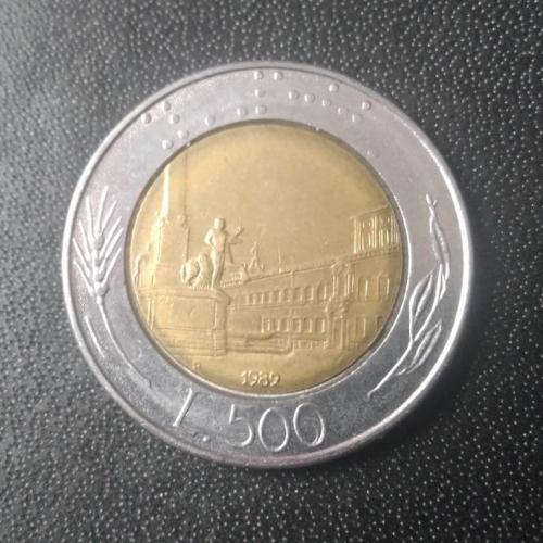500 лир 1989 Италия