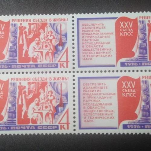 СССР 1976 25 съезд КПСС