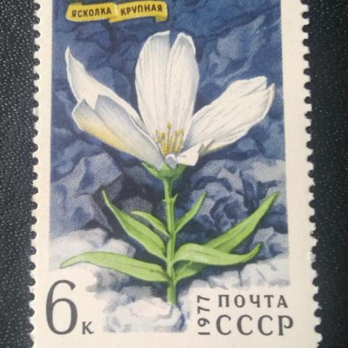 СССР 1977 Цветы