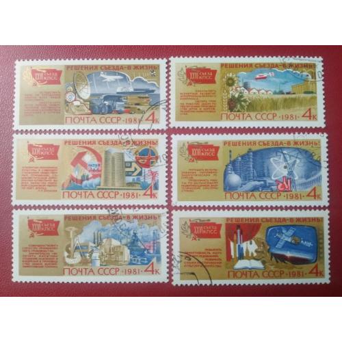 СССР 1981 26 съезд КПСС 