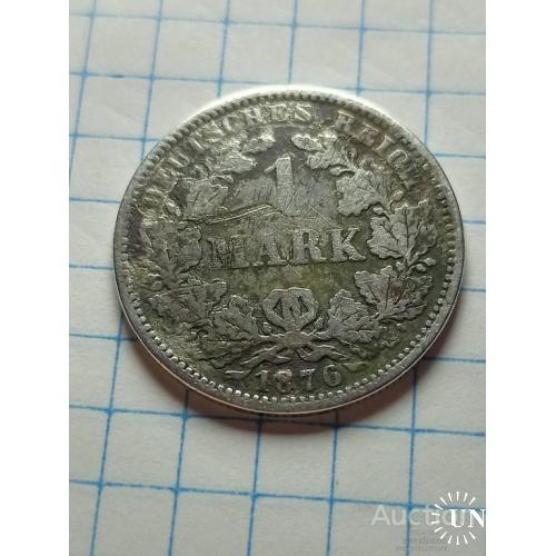 1 марка 1876 J