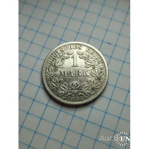 1 марка 1904 F