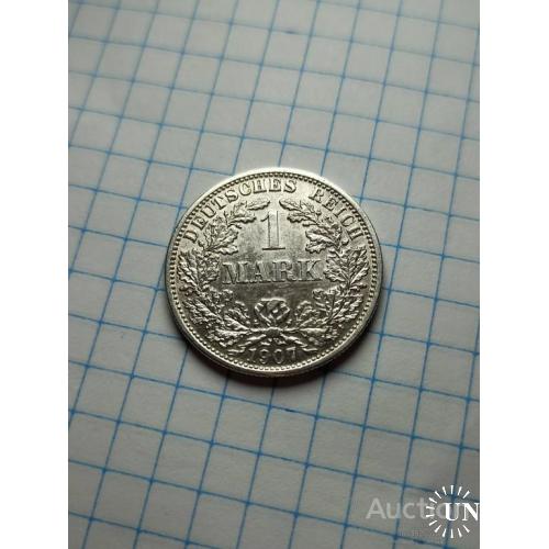 1 марка 1907 F