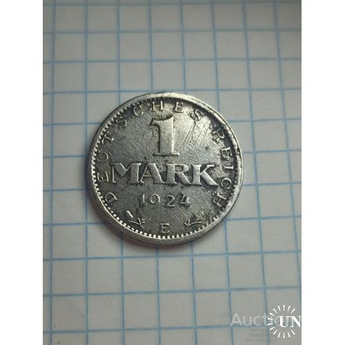 1 марка 1924 Е