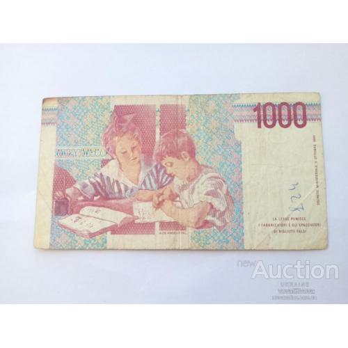 1000 лир 1990 год Италия