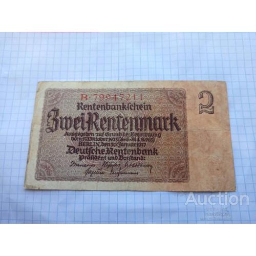 2 марки 1937