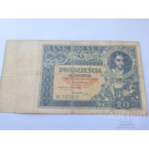 20 злотых 1931 год