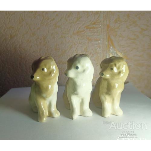 3 Фигурки - собачки