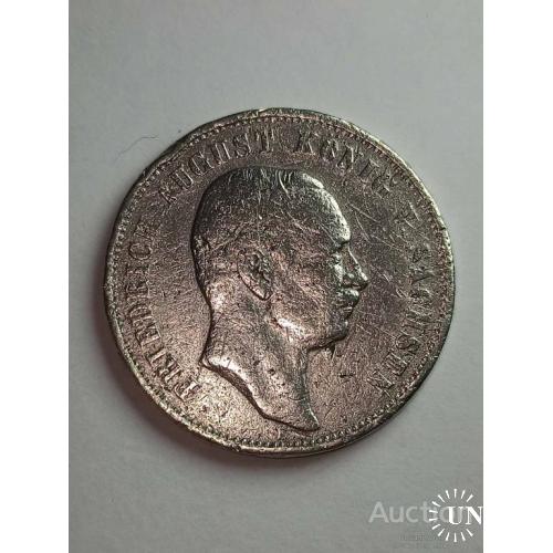3 марки Саксония 1909 год E