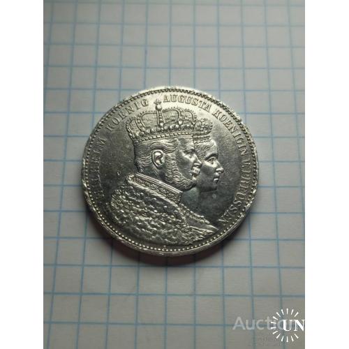Коронационный талер 1861 год