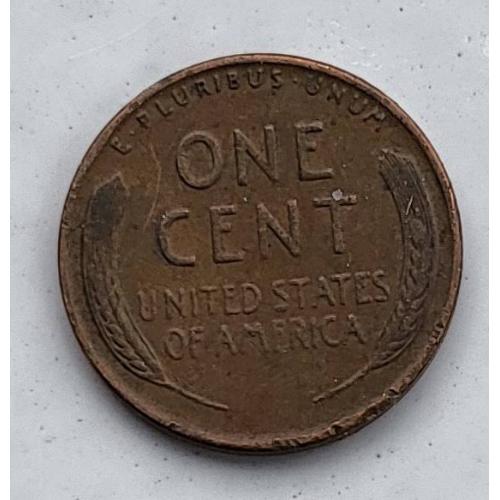 1 цент США 1955 "D" Линкольн Пшеничный