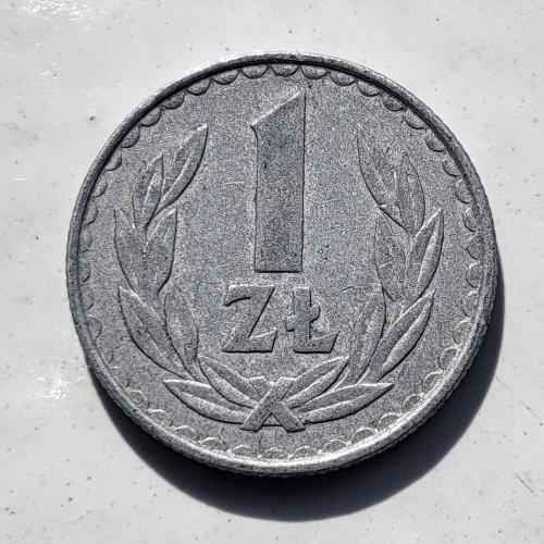 1 злотый Польша 1982