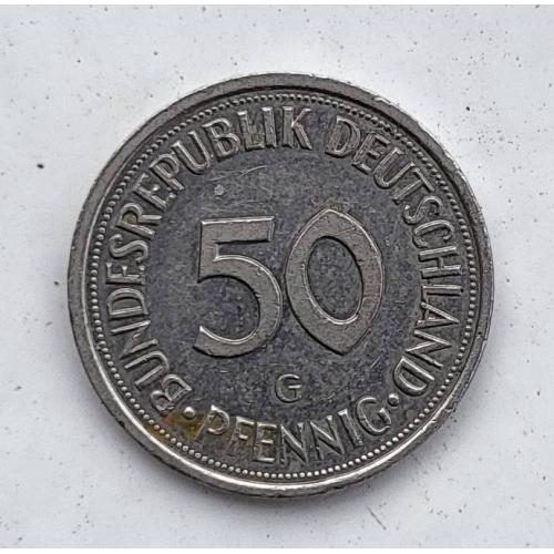 50 пфеннигов Германия 1989 "G"