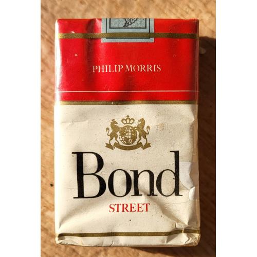 BOND Коллекционная пачка сигарет сигарети цигарки тютюн
