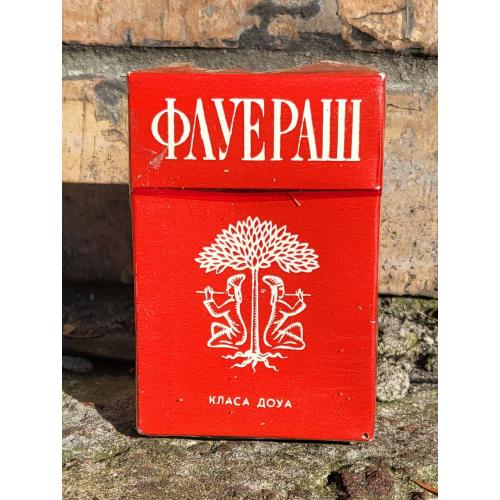 ФЛУЕРАШ Коллекционная пачка сигарет Молдавская ССР ГОСТ 1981 г. сигарети цигарки тютюн