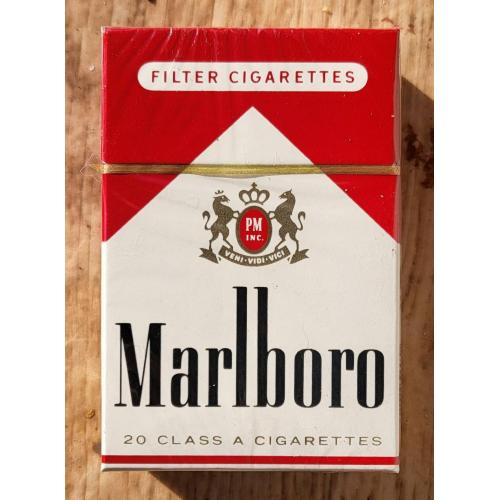 MARLBORO США Коллекционная пачка сигарет 1980-90е сигарети цигарки тютюн