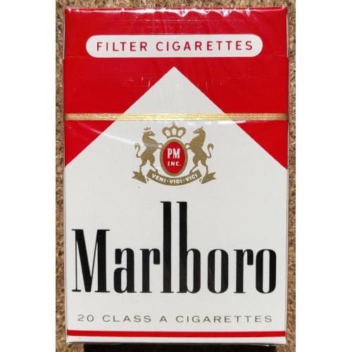 MARLBORO США Коллекционная пачка сигарет 1980-90е сигарети цигарки тютюн