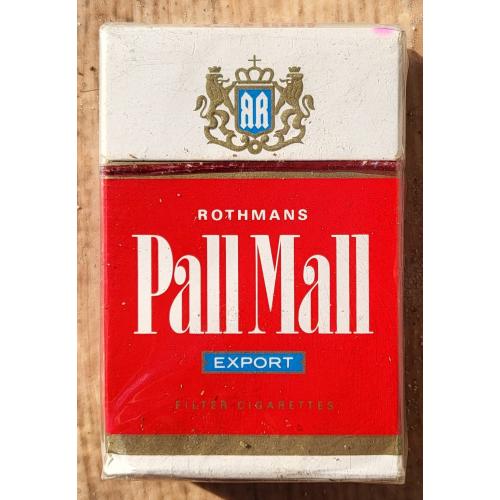 PALL MALL Коллекционная пачка сигарет сигарети цигарки тютюн