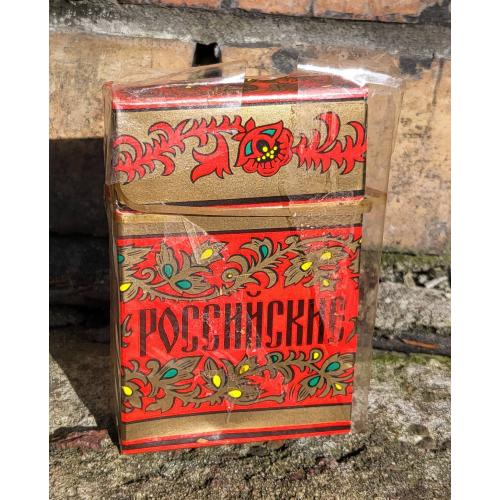 Российские Коллекционная пачка сигарет таб. фабрика ЯВА ГОСТ 1981-й г. сигарети цигарки