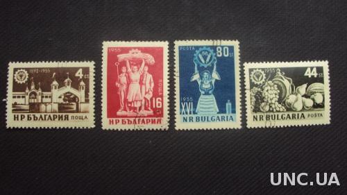 Болгария 1955г. гаш. 