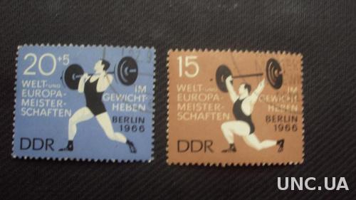 ГДР 1966 гаш.
