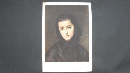 Л.Жодейко. Портрет молодой женщины.  1959г.