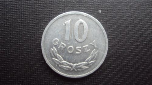 Польша 10 грош. 1968г.