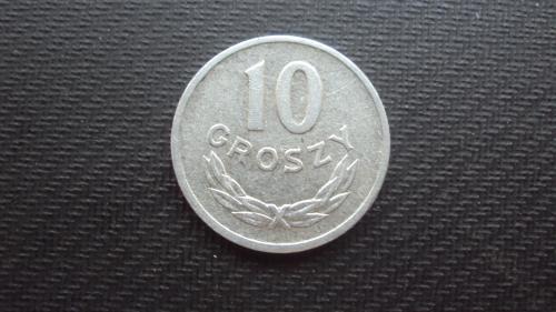 Польша 10 грош. 1968г.