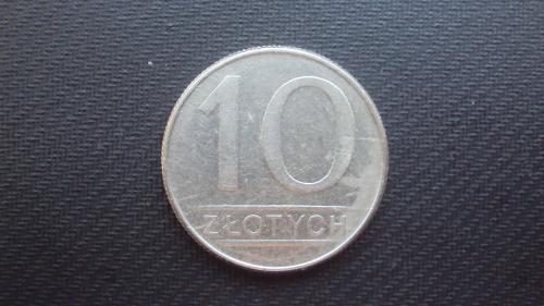 Польша 10 злотых 1988г.
