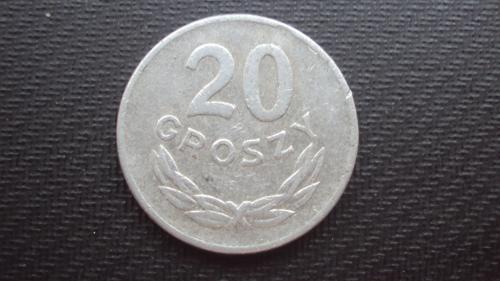 Польша 20 грош. 1949г.