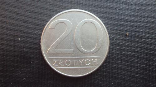 Польша 20 злотых 1987г.