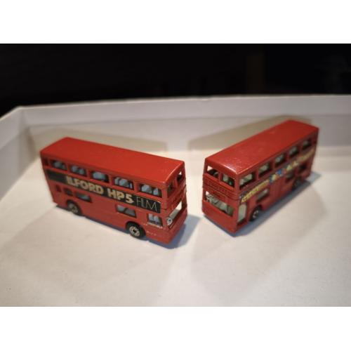 2 шт - The Londoner 1972 Matchbox No. 17 Double Decker Bus - двухэтажный автобус АНГЛИЯ
