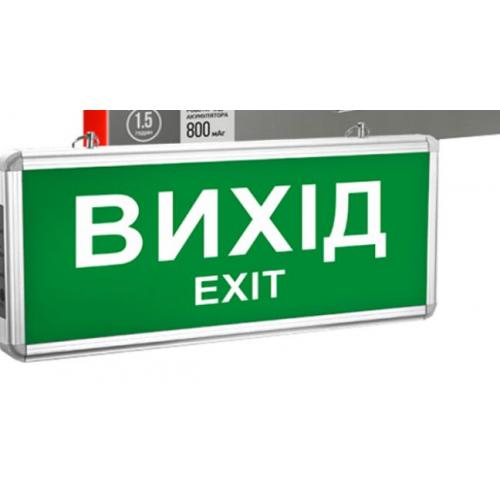 Аварійний світильник TITANUM 230V TL-EM101-S "Вихід" односторонній * 36 см